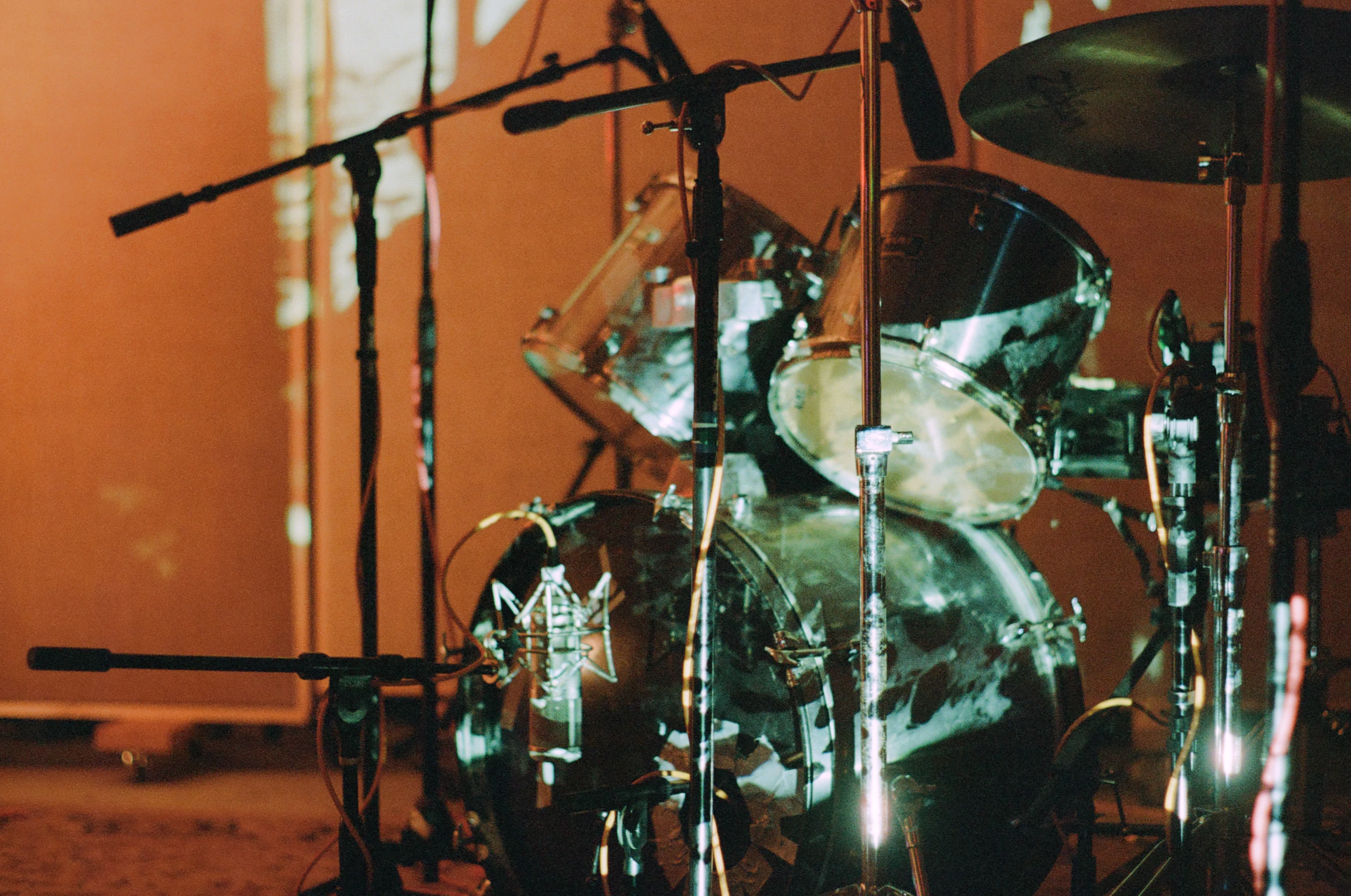 Fall projected on the kit during live tracking